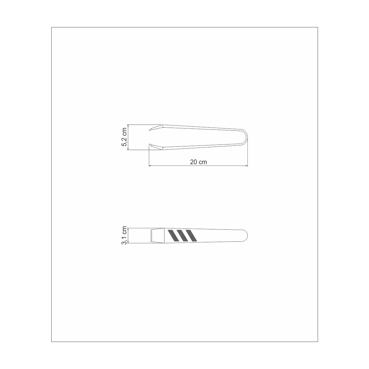 Tramontina Millennium stainless steel ice tongs